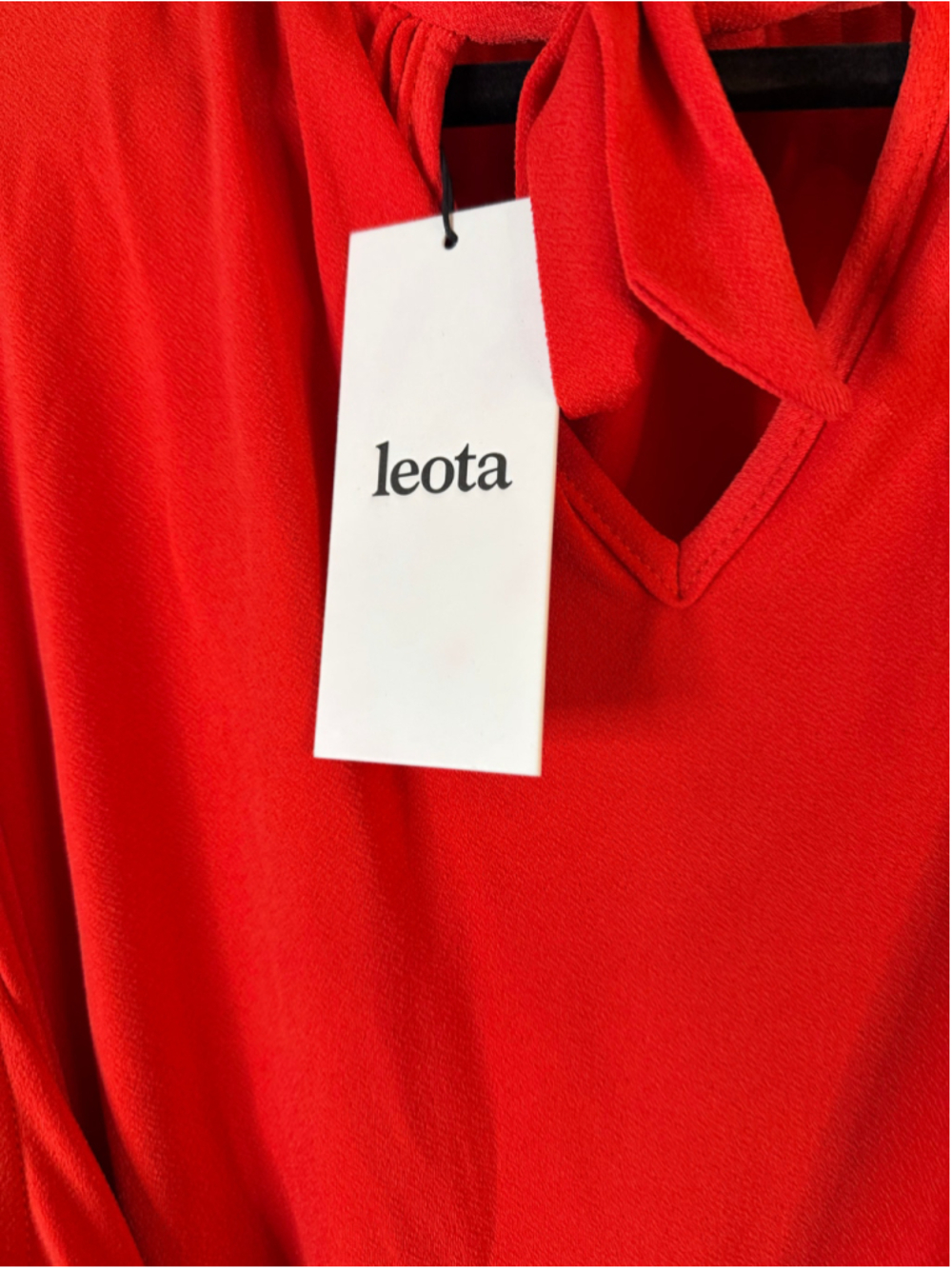 Women's Leota Red Sleeveless Dress Size 3X - Picture 2 of 5